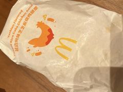 延边风味芝芝板烧鸡腿堡-麦当劳(洪山商场店)