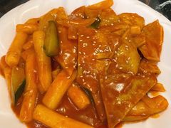 鱼饼炒年糕-桃园中华料理炸酱面(燕儿岛路店)