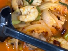辣海鲜面-桃园中华料理炸酱面(燕儿岛路店)