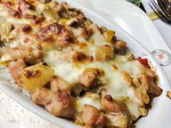 野菌鸡肉粒焗饭-威尼斯西餐厅(古镇店)