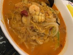 海鲜辣汤面-桃园中华料理炸酱面(燕儿岛路店)