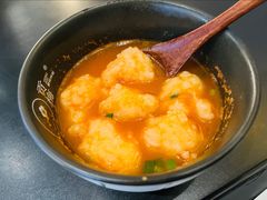 番茄虾滑-贡梅老面馆·蟹粉面·无锡特色小吃(南长街主推店)