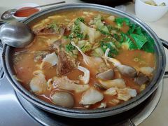 土豆排骨火锅-朴氏韩国料理(北欧丽景店)