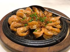铁板蒜香虾-石浦大酒店(百丈店)