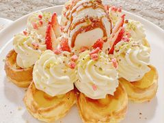 草莓冰淇淋华夫-娜娜家•Nana's restaurant (南开大悦城店)