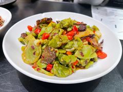 脆皮莴笋炒腊肉-渔芙南(三里屯店)