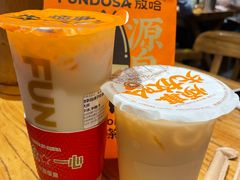 甜醅子奶茶（小杯）-放哈·甜醅子奶茶创造者(正宁路店)