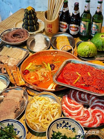 云南酸菜牛肉火锅终于开到大北京啦️