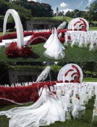 -三色锦婚礼定制