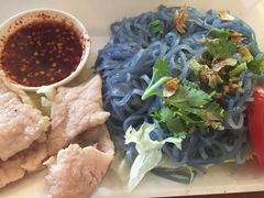 -蝶豆花蓝面条