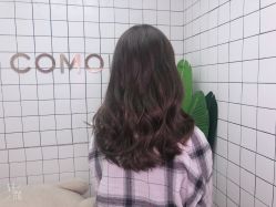 点击看大图 -COMO SALON 烫染可茉发型