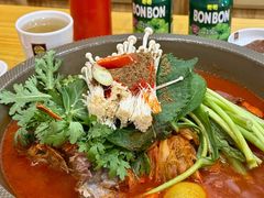 -喇喇排骨火锅·传统韩式脊骨汤(望京西园总店)