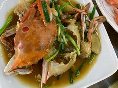 姜葱炒花蟹-明记海鲜大排档(巽寮湾店)