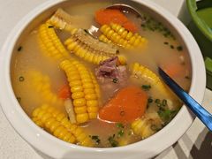 玉米龙骨汤-绿草地·湘菜(7mall店)