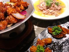 雪花糖醋里脊-绿茶餐厅(石家庄万象城店)