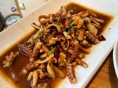 酱爆鱿鱼-金海湾海鲜排档(朱家尖店)