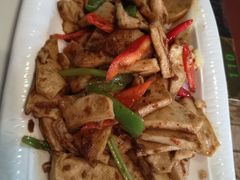 桑巴酱炒千页豆付-玖月时尚泰式餐厅