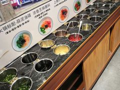 自助调料区-钱小主·自助回旋烤肉火锅餐厅(东方新天地店)