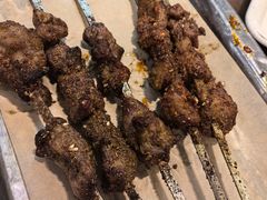 特色碳烤羊肉串-老兰家传统烧烤炒菜泡馍(小南门店)