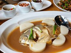 鲳鱼烧年糕-新荣记(西溪湿地店)