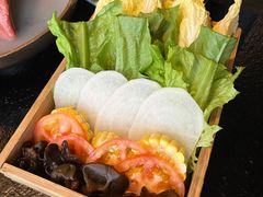 时蔬拼盘-盡膳口福·百年汤方火锅(科华北路店)