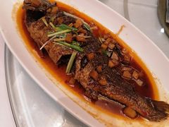 干烧大黄鱼-丰泽园饭店