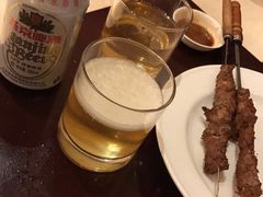 烤羊肉串-咖啡苑自助餐厅·中国大饭店