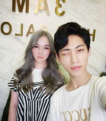 点击看大图 烫染-3AM HAIR SALON染发接发