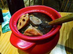 花生湖藕排骨汤-望湘园·湖南菜(宏伊店)