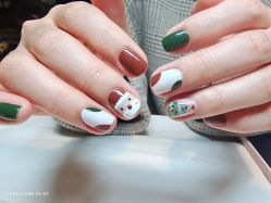 -孔雀手美甲美睫护理