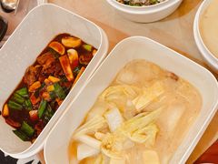 冬笋蘑菇炒雪花肉片-新荣记(建国门外大街店)