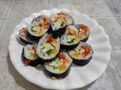 牛肉松蟹棒寿司-金达莱韩国料理朝鲜冷面
