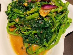 马拉盏炒通菜-大头虾越式风味餐厅(光明广场店)