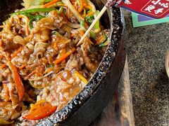 酱汁肥牛石锅拌饭-兰正韩·韩国料理(春熙路店)