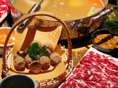 手打牛筋丸-左庭右院鲜牛肉火锅(新梅广场店)