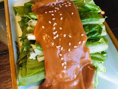 麻酱油麦菜-江边城外烤全鱼(方庄店)