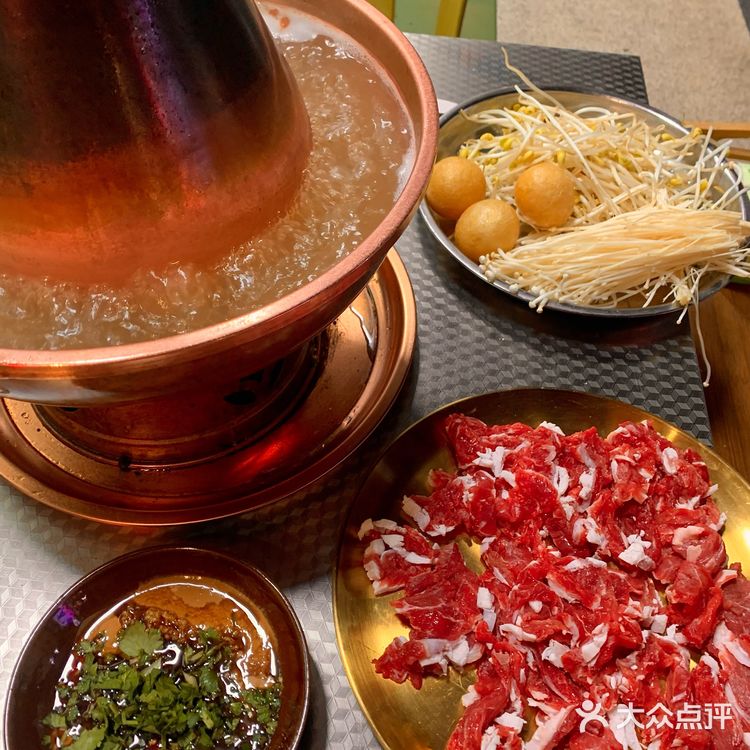 ❄️铜锅涮肉的正确打开方式
