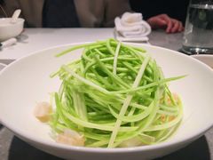 瓜丝捞扇贝-木守西溪溪隐餐厅