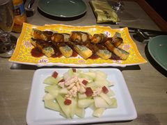 桃仁芥兰-那家小馆•北京菜•烤鸭(中关村店)