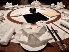 餐具摆设-广州文华东方酒店·江-由辉师傅主理