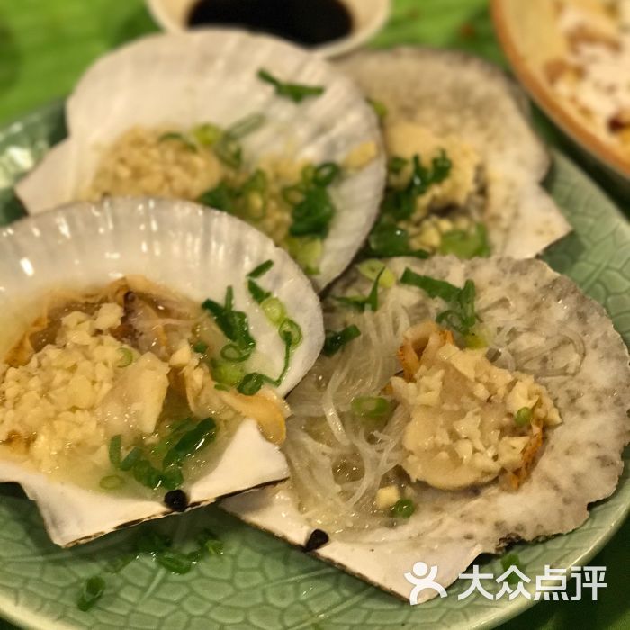 盛港灣海鮮食府蒜茸粉絲蒸元貝圖片 - 第1009張