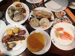 炭烧生蚝-四海一家自助餐(益田假日广场店)