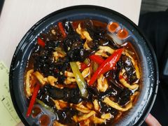 鱼香鸡丝盖饭-烤肉宛饭庄(南礼士路店)
