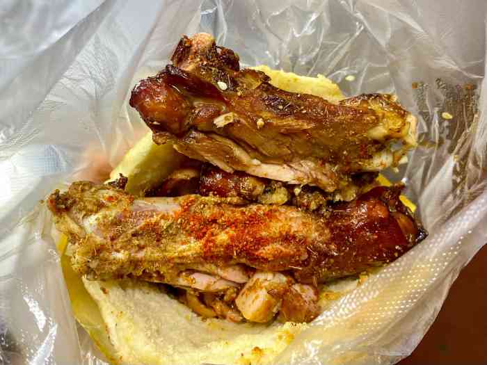 老河大烧饼夹鸡腿(书店街店)