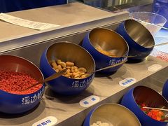 自助调料区-溪边姑娘·拉丝酸奶水果捞(春熙路店)