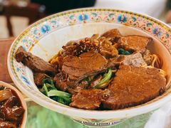 红烧牛腩拌面加清汤-金杨拉面王小吃面馆·牛三宝面·红烧牛肉粉