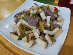 藕尖炒牛肉-区海鸡场饭店(石壁店)