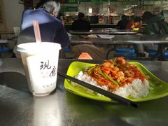鱼香鸡丝盖饭-天津外国语大学（马场道校区）食堂