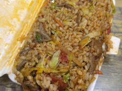 肝尖腊肠炒饭-老婆婆炒饭(小白楼1902欧式风情街店)