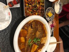 黄鱼烧豆腐-福苗小骆驼烧烤(大唐不夜城店)